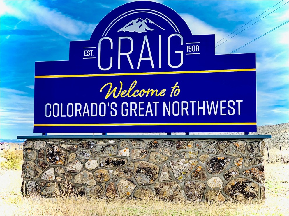 Craig Entrance Sign