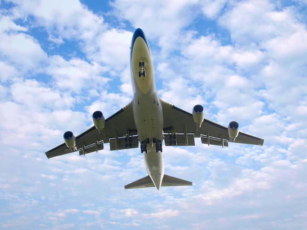 Plane taking off