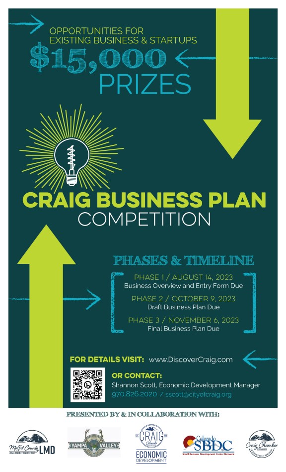 2023 Business Plan Competition flyer image